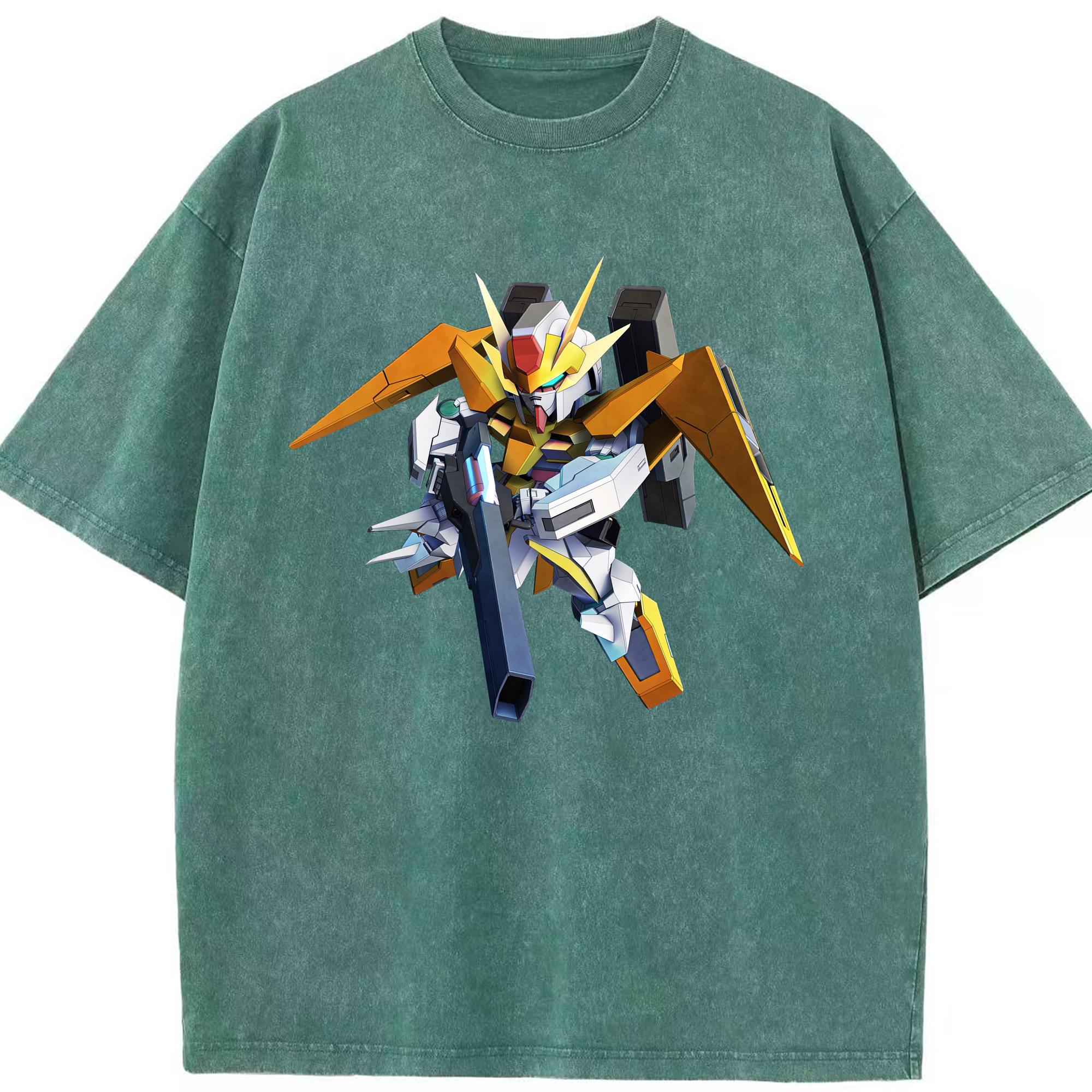 （画像用） 機動戦士ガンダム Mobile Suit Gundam 綿100% ヴィンテージ風 半袖Tシャツ（フロントプリント）
